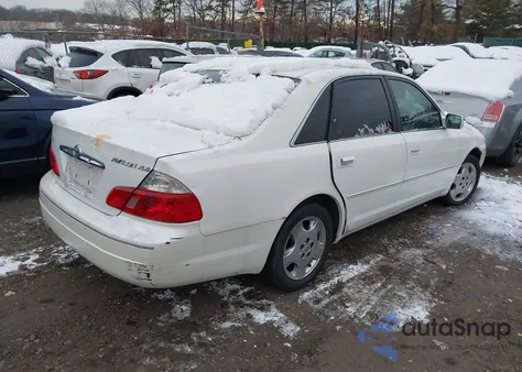 2004 Toyota Avalon Xls from USA, damaged, VIN 4T1BF28BX4U353560
